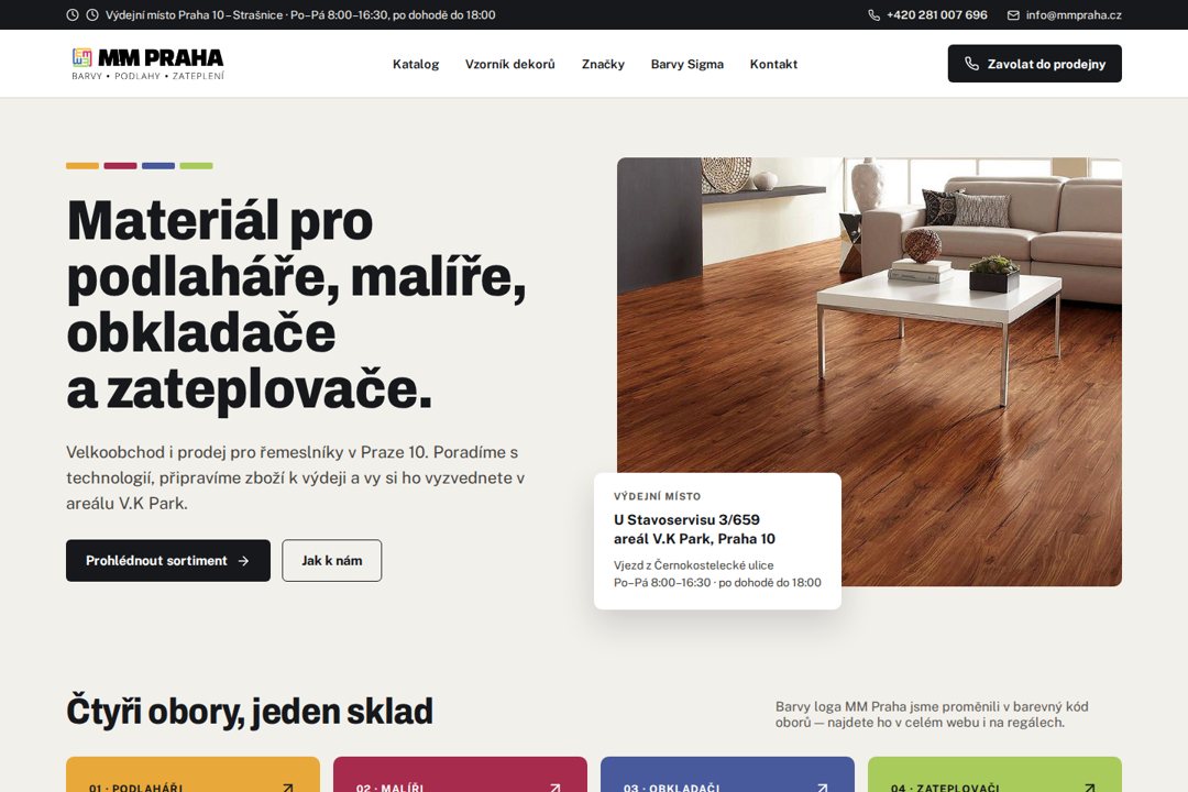 Náhled nového webu mmpraha.cz